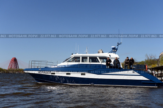 Катер РТ14МТ "Корабел" (2014 год). Редакционное фото, фотограф Free Wind / Фотобанк Лори