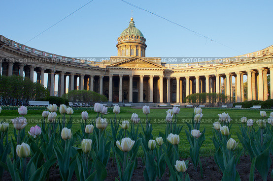 Казанский собор. Санкт-Петербург (2012 год). Стоковое фото, фотограф Литвяк Игорь / Фотобанк Лори