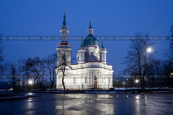 Кингисепп. Екатерининский собор. Редакционное фото, фотограф Литвяк Игорь / Фотобанк Лори