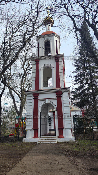 Колокольня, Храм Пантелеймона, г. Ростов-на-Дону. Стоковое фото, фотограф Ирина / Фотобанк Лори