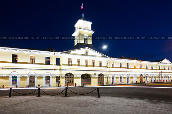 Колпино. Санкт-Петербург. Заводоуправление "Ижорских заводов" (2020 год). Редакционное фото, фотограф Литвяк Игорь / Фотобанк Лори