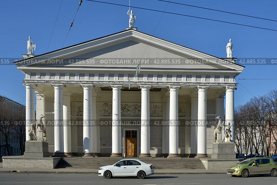 Конногвардейский манеж в Санкт-Петербурге (2017 год). Стоковое фото, фотограф Александр Алексеев / Фотобанк Лори