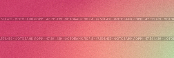 Кораллово-розовый градиентный абстрактный фон. зернистая текстура с плавным переходом. нежный землисто-зеленый оттенок. минималистичный стиль для дизайна, постера или открытки. теплые тона. широкая панорама. Стоковая иллюстрация, иллюстратор ФотоИнтеллект / Фотобанк Лори