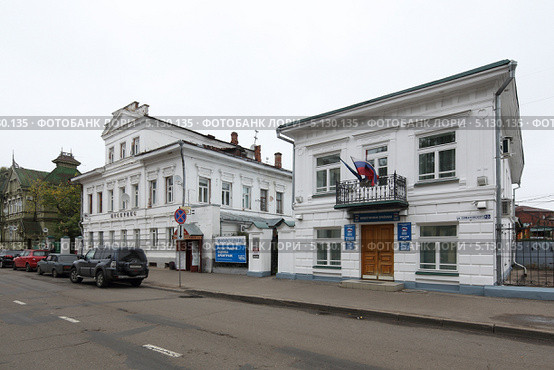 Кострома, улица Симановского (2013 год). Редакционное фото, фотограф Дмитрий Неумоин / Фотобанк Лори