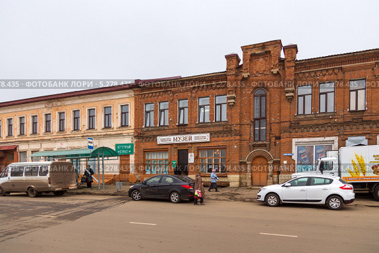 Краеведческий музей. Город Ефремов. Тульская область (2013 год). Редакционное фото, фотограф Сергей Лаврентьев / Фотобанк Лори