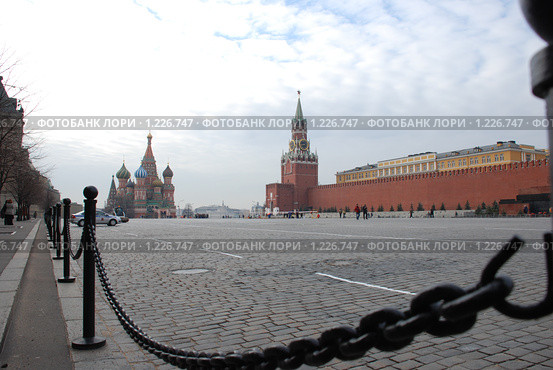 Красная площадь (2009 год). Стоковое фото, фотограф Александр Легкий / Фотобанк Лори