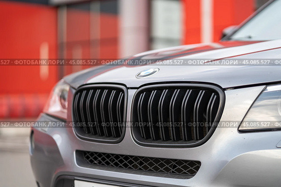 KRASNOYARSK, RUSSIA - September 22, 2024: Grey BMW X3 F25. Редакционное фото, фотограф Плотников Дмитрий / Фотобанк Лори