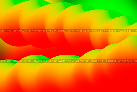 Красочный объемный фон. Стоковая иллюстрация, иллюстратор Анатолий Володин / Фотобанк Лори