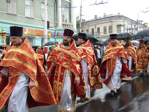 Крестный ход (2009 год). Редакционное фото, фотограф Ольга Романенко / Фотобанк Лори