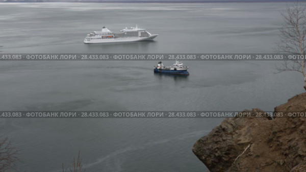 Круизный лайнере Silver Shadow (2018 год). Редакционное видео, видеограф А. А. Пирагис / Фотобанк Лори