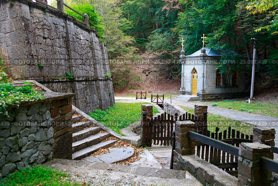 Крым. Косьмо-Дамиановский мужской монастырь (2013 год). Стоковое фото, фотограф Яна Королёва / Фотобанк Лори