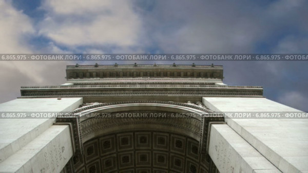 Ла-Дефанс, коммерческий и деловой центр Парижа, Франция (2015 год). Стоковое видео, видеограф Владимир Журавлев / Фотобанк Лори