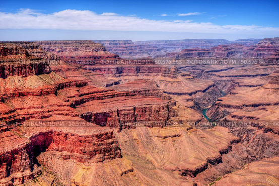 Late afternoon in the Grand Canyon Arizona . Стоковое фото, агентство Ingram Publishing / Фотобанк Лори