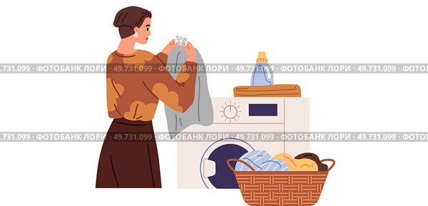 Laundry. Vector illustration. The laundry service provides convenience for busy individuals Dirty clothes be transformed through washing The washer is domestic appliance used for laundry The laundry. Laundry. Clothing care involves proper washing techniques. The laundry service provides convenience for busy individuals. Стоковая иллюстрация, агентство Ingram Publishing / Фотобанк Лори