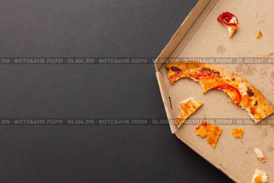 leftover pizza food copy space. Стоковое фото, агентство Ingram Publishing / Фотобанк Лори
