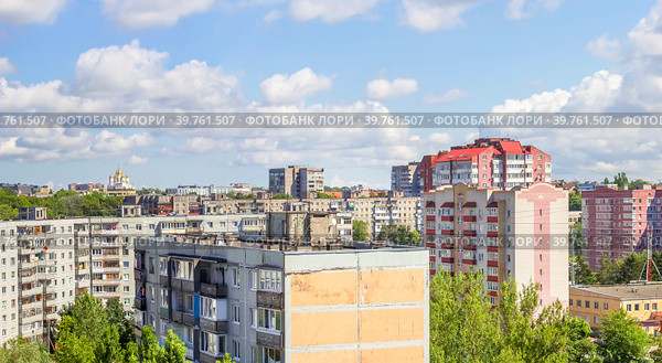 Leningradskij district. Kaliningrad, Russia (2017 год). Стоковое фото, фотограф Belikart / Фотобанк Лори