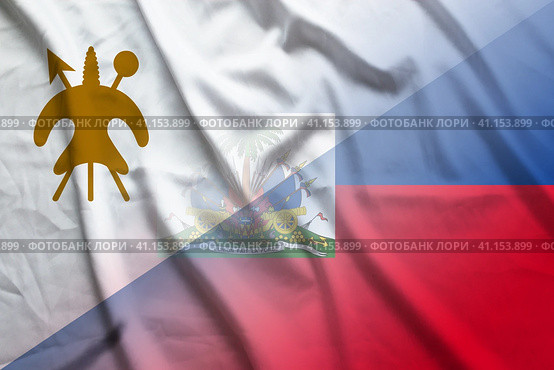Lesotho and Haiti political flag international relations HTI LSO. Стоковая иллюстрация, иллюстратор Кабак Дмитрий / Фотобанк Лори