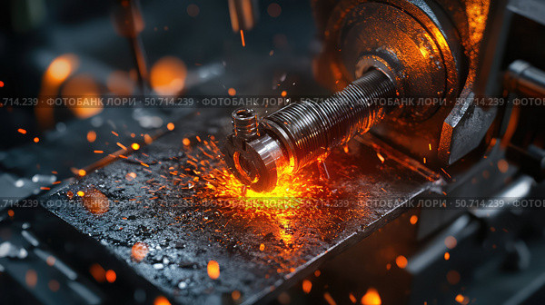 machining metal working. Стоковое фото, фотограф Vectorwin / Фотобанк Лори