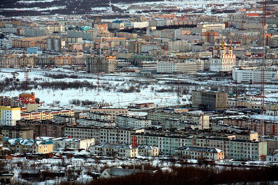 Магадан (2010 год). Стоковое фото, фотограф Александр Мягков / Фотобанк Лори