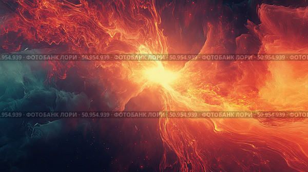 magnetism emerging flare ai generated. Стоковое AI-изображение, AI-художник Vectorwin / Фотобанк Лори
