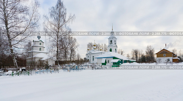 Макариево-Писемский женский монастырь в Костромской области (2011 год). Стоковое фото, фотограф Владимир Чинин / Фотобанк Лори