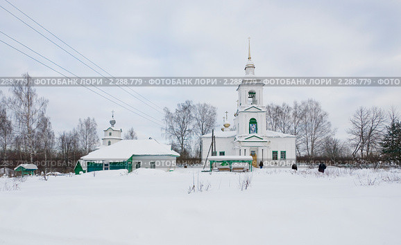 Макариево-Писемский женский монастырь в Костромской области (2011 год). Стоковое фото, фотограф Владимир Чинин / Фотобанк Лори