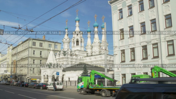 Малая Дмитровка в Москве, таймлапс (2013 год). Редакционное видео, видеограф Кирилл Трифонов / Фотобанк Лори