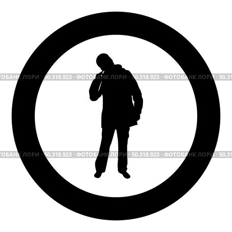 Male picking in ear using finger Male clearing earwax Clean body concept Caring for cleanliness idea Hygiene Cleanup hygienic silhouette in circle round black color vector illustration solid outline style simple image. Male picking in ear using finger Male clearing earwax Clean body concept Caring for cleanliness idea Hygiene Cleanup hygienic silhouette in circle round black color vector illustration solid outline style image. Стоковая иллюстрация, агентство Ingram Publishing / Фотобанк Лори