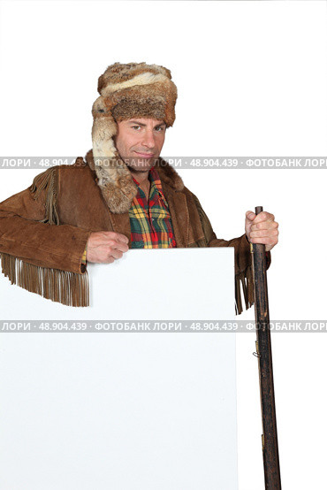Man in an Western costume. Стоковое фото, агентство Ingram Publishing / Фотобанк Лори