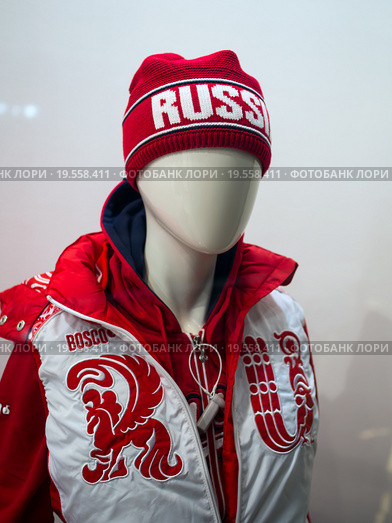 Манекен в спортивной одежде Bosco Sport («Боско Спорт») (2015 год). Редакционное фото, фотограф Вячеслав Палес / Фотобанк Лори