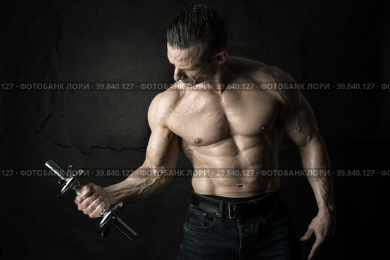 Man's power body. Стоковое фото, фотограф Luis Louro / PantherMedia / Фотобанк Лори