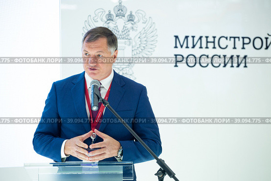 Марат Хуснуллин. Заместитель председателя правительства Российской Федерации. (2021 год). Редакционное фото, фотограф Александр Тарасенков / Фотобанк Лори