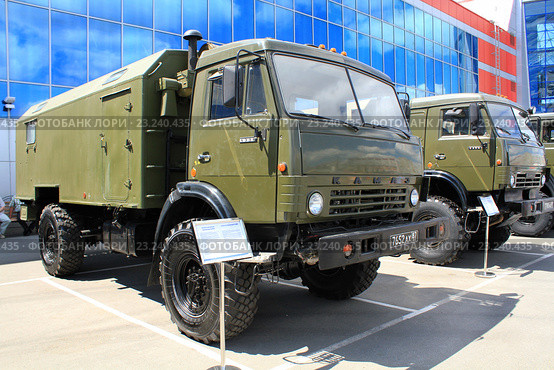 Машина контрольно-проверочная С01М02 на базе автомобиля КамАЗ (2011 год). Редакционное фото, фотограф Виктор Топорков / Фотобанк Лори