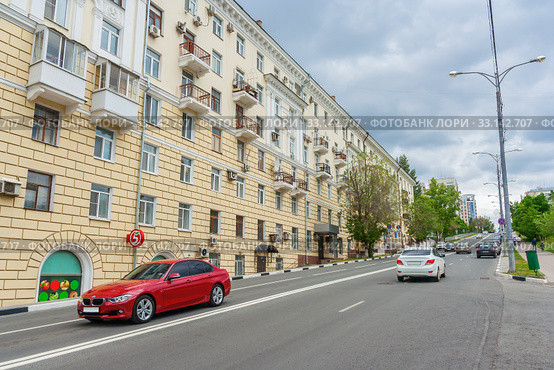 Mayakovsky Street in Samara (2019 год). Редакционное фото, фотограф Дмитрий Тищенко / Фотобанк Лори