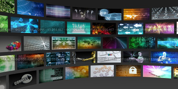 Media Technologies Concept. Стоковое фото, фотограф Kheng Ho Toh / Smarterpix / Фотобанк Лори