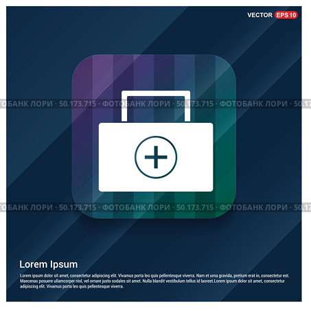 Medical kit icon. Стоковая иллюстрация, агентство Ingram Publishing / Фотобанк Лори