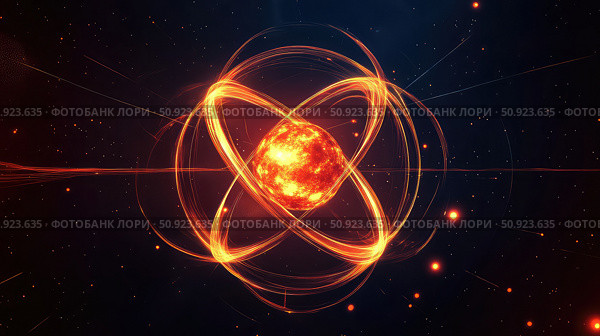 meltdown spiraling nuclear core ai generated. Стоковое AI-изображение, AI-художник Vectorwin / Фотобанк Лори