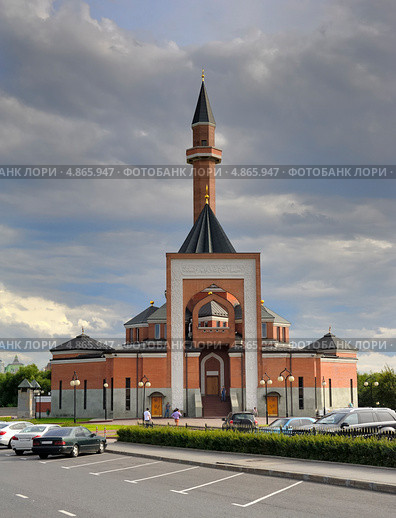 Мемориальная мечеть на Поклонной горе (2013 год). Стоковое фото, фотограф Алексей Голованов / Фотобанк Лори