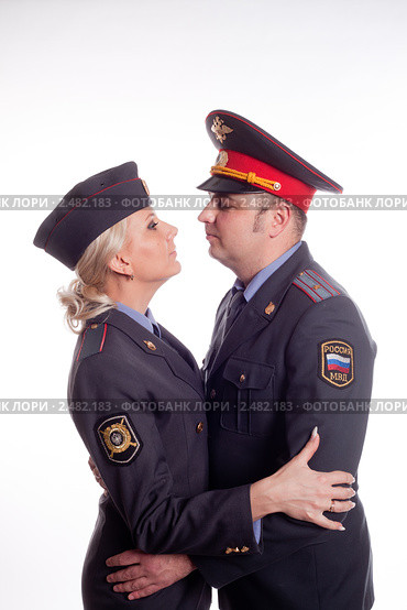 Милиционеры. Стоковое фото, фотограф Никита Вишневецкий / Фотобанк Лори