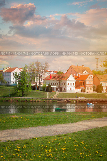 Minsk. Downtown of Nemiga. Shopping center. Belarus. Стоковое фото, агентство Ingram Publishing / Фотобанк Лори