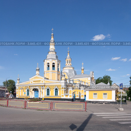 Минусинский собор Спаса Нерукотворного Образа (2012 год). Стоковое фото, фотограф Шичкина Антонина / Фотобанк Лори