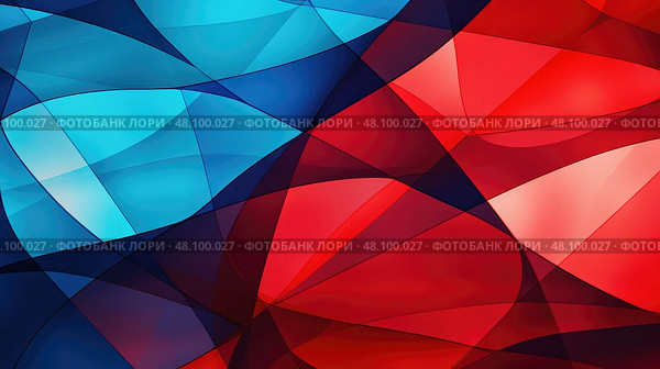modern red blue background ai generated. Стоковое AI-изображение, AI-художник Vectorwin / Фотобанк Лори