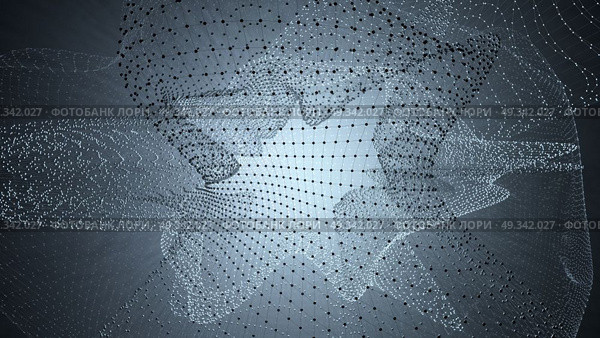 Molecule model with connected lines with dots on dark background. Medicine, technology, chemistry or science background. Scientific or medical background with molecules and atoms. 3d illustration.. Molecule model with connected lines with dots on dark background. Medicine, technology, chemistry or science background. Scientific or medical background with molecules and atoms. 3d illustration. Стоковое фото, агентство Ingram Publishing / Фотобанк Лори