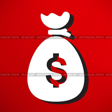 Moneybag icon. Стоковая иллюстрация, агентство Ingram Publishing / Фотобанк Лори