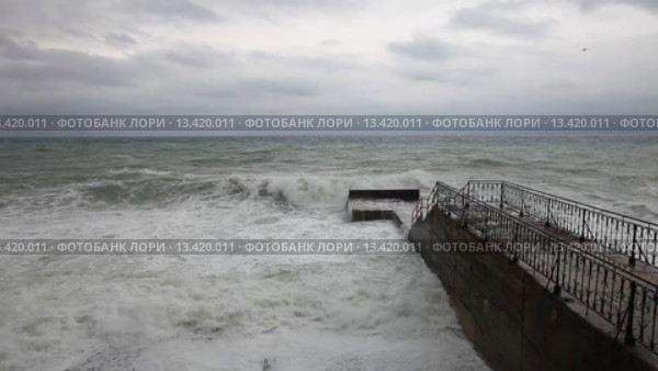 Морской пейзаж, волны. Стоковое видео, видеограф Яна Королёва / Фотобанк Лори
