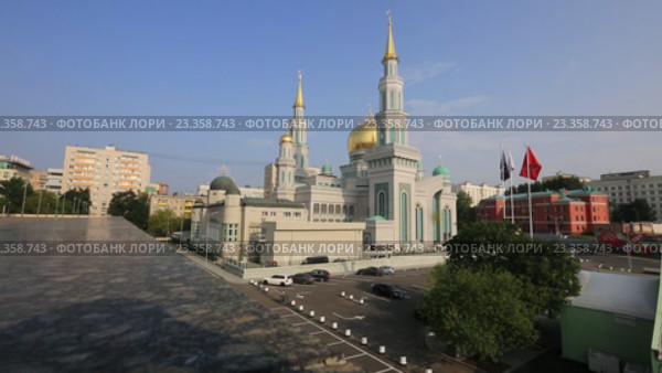 Московская соборная мечеть (2016 год). Редакционное видео, видеограф Яна Королёва / Фотобанк Лори