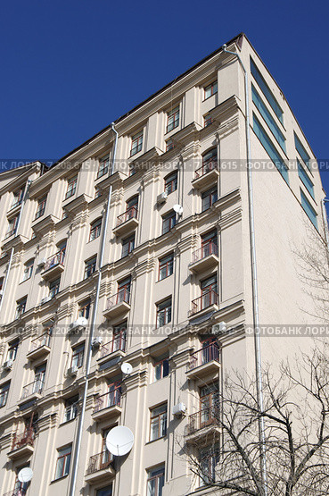 Москва. Газетный переулок. Дом ста роялей (2015 год). Стоковое фото, фотограф Илюхина Наталья / Фотобанк Лори