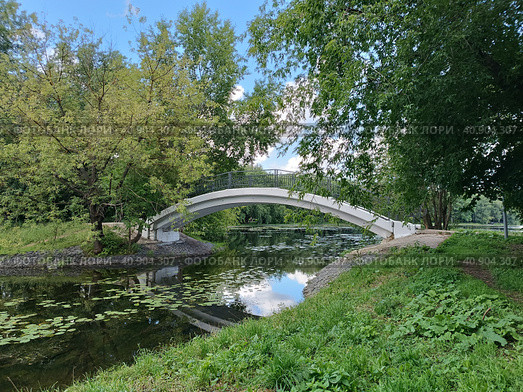 Москва. Головинский канал и Малый Головинский пруд (2023 год). Стоковое фото, фотограф Илюхина Наталья / Фотобанк Лори