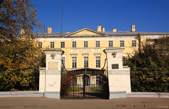Москва. Городская усадьба (Бобринских), конец XVIII века (2010 год). Стоковое фото, фотограф Илюхина Наталья / Фотобанк Лори