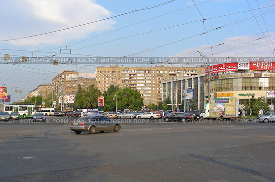 Москва. Городской пейзаж. Щербаковская улица (2010 год). Редакционное фото, фотограф lana1501 / Фотобанк Лори